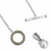 Luna Pearl Toggle Necklace