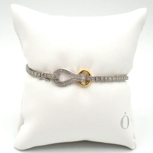 Diamond Clasp Bracelet - Image 2