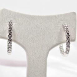 Lab Grown 34 diamond earrings