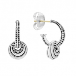 LAGOS Signature Caviar Hoop Earrings