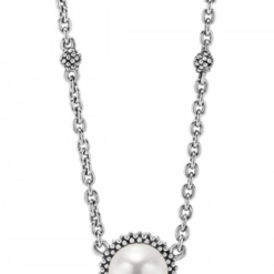 LAGOS Luna Pearl Pendant Necklace