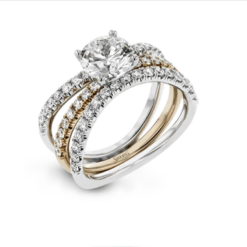 Simon G Wedding Set LR1083