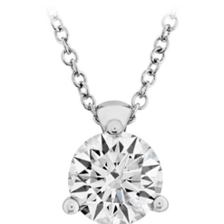 Hearts on Fire Classic 3 Prong Solitaire Pendant